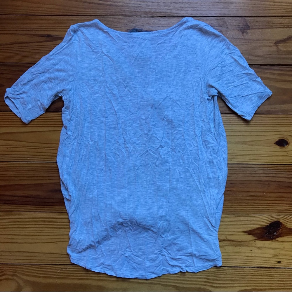 Anthro Dolan Left Coast Collection Grey Top, EUC S - Picture 10 of 11